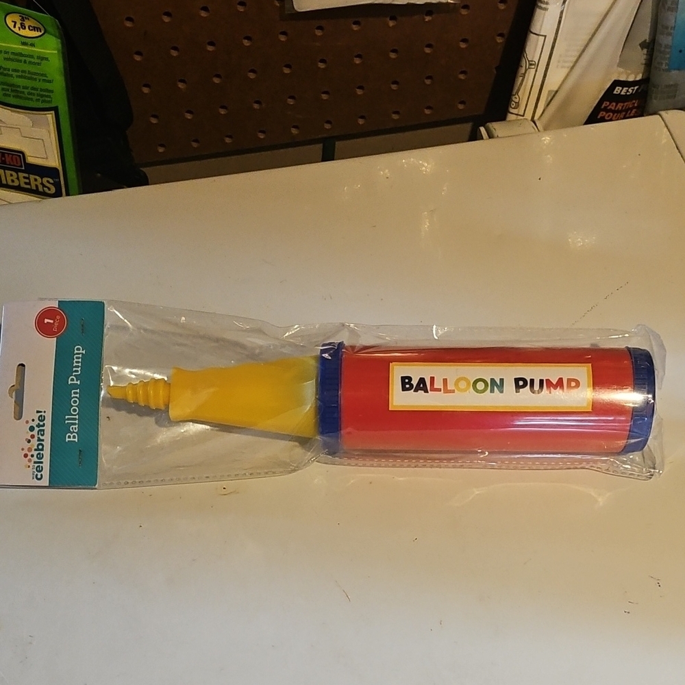 Colorful Balloon Pump by Celebrate It